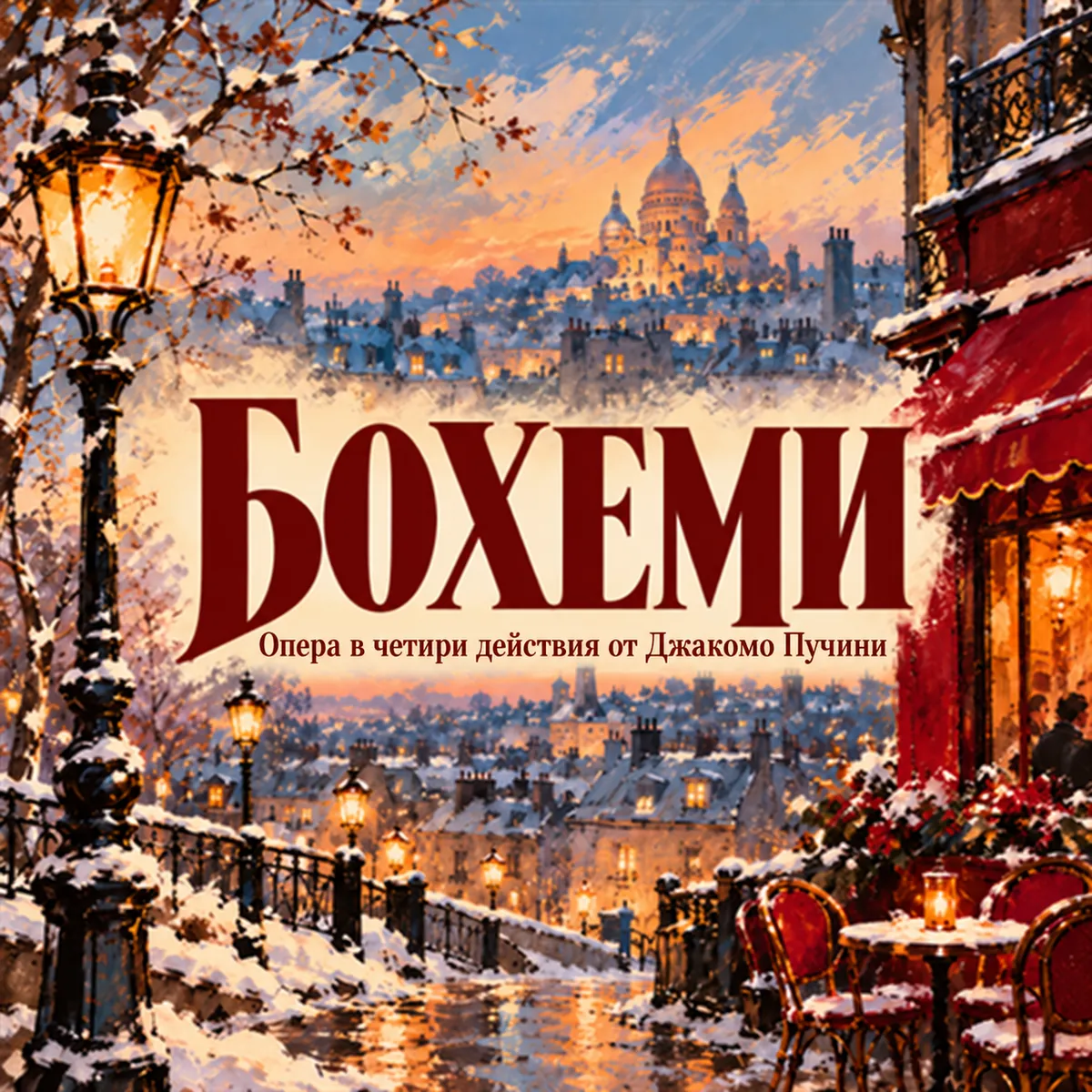 Богема – опера Джакомо Пуччини